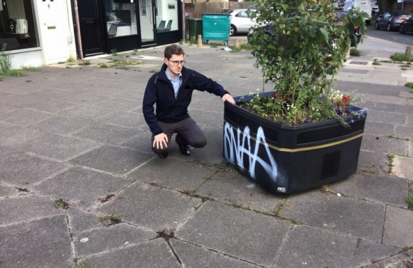 Conservative Councillor Speaks Out Against Vandalism